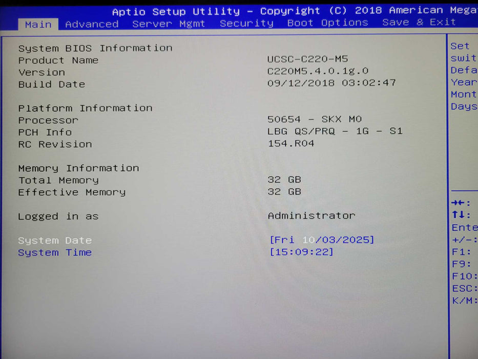 Cisco UCS C220 M5 10x 2.5" 2x Xeon Gold 5118 2.30GHz, 32GB DDR4, 12G RAID _