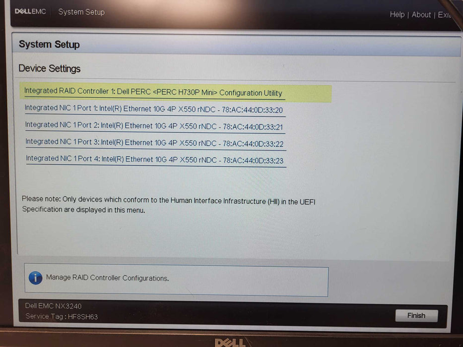DELL EMC NX3240 E38S Server 17x 3.5" Bronze 3204 16GB DDR4 H730P Mini  $