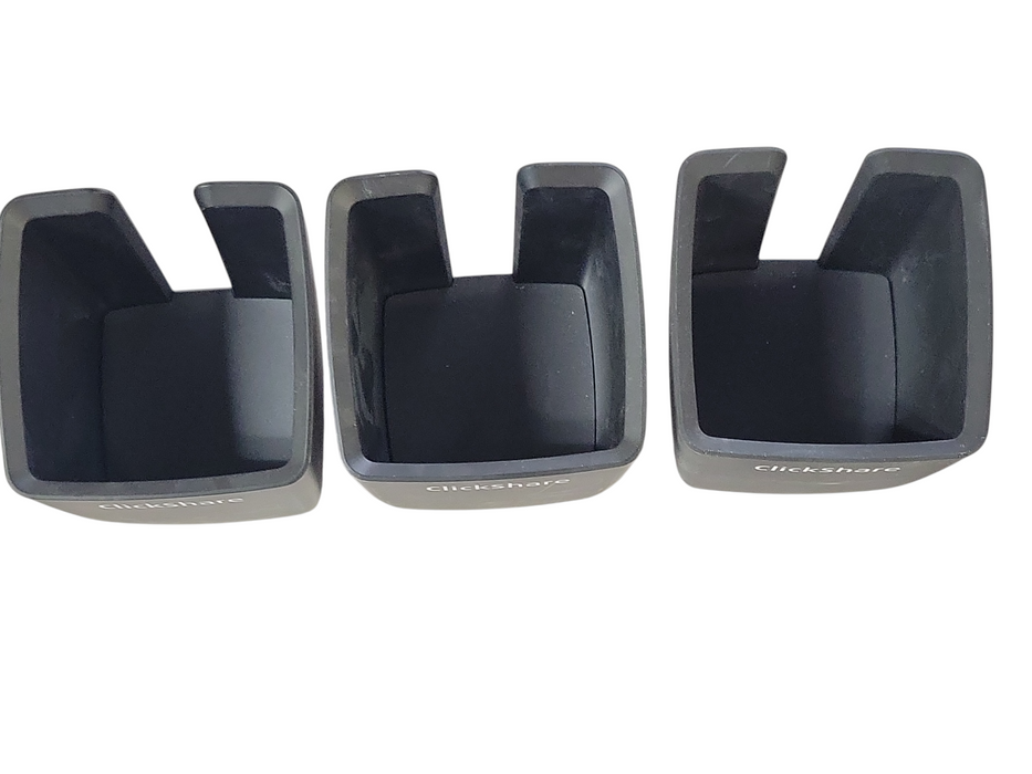 Lot of 3x Barco ClickShare Trays R9861500T01 _