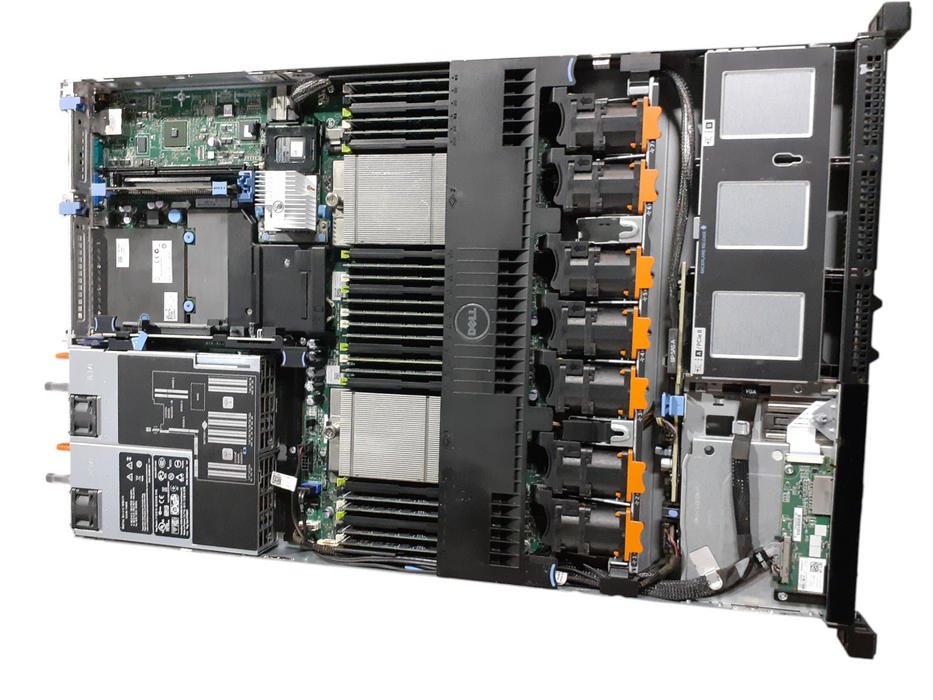 DELL PowerEdge R620 2x Xeon E5-2690-0 256 DDR3 H710P-Mini & S110 2x750W