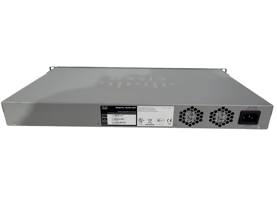 CISCO SG200-26FP 26-Port Gigabit PoE Smart Switch !