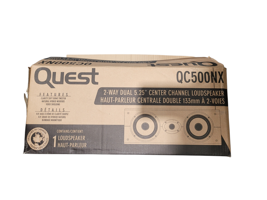 Quest QC500NX Shielded Center Channel speaker