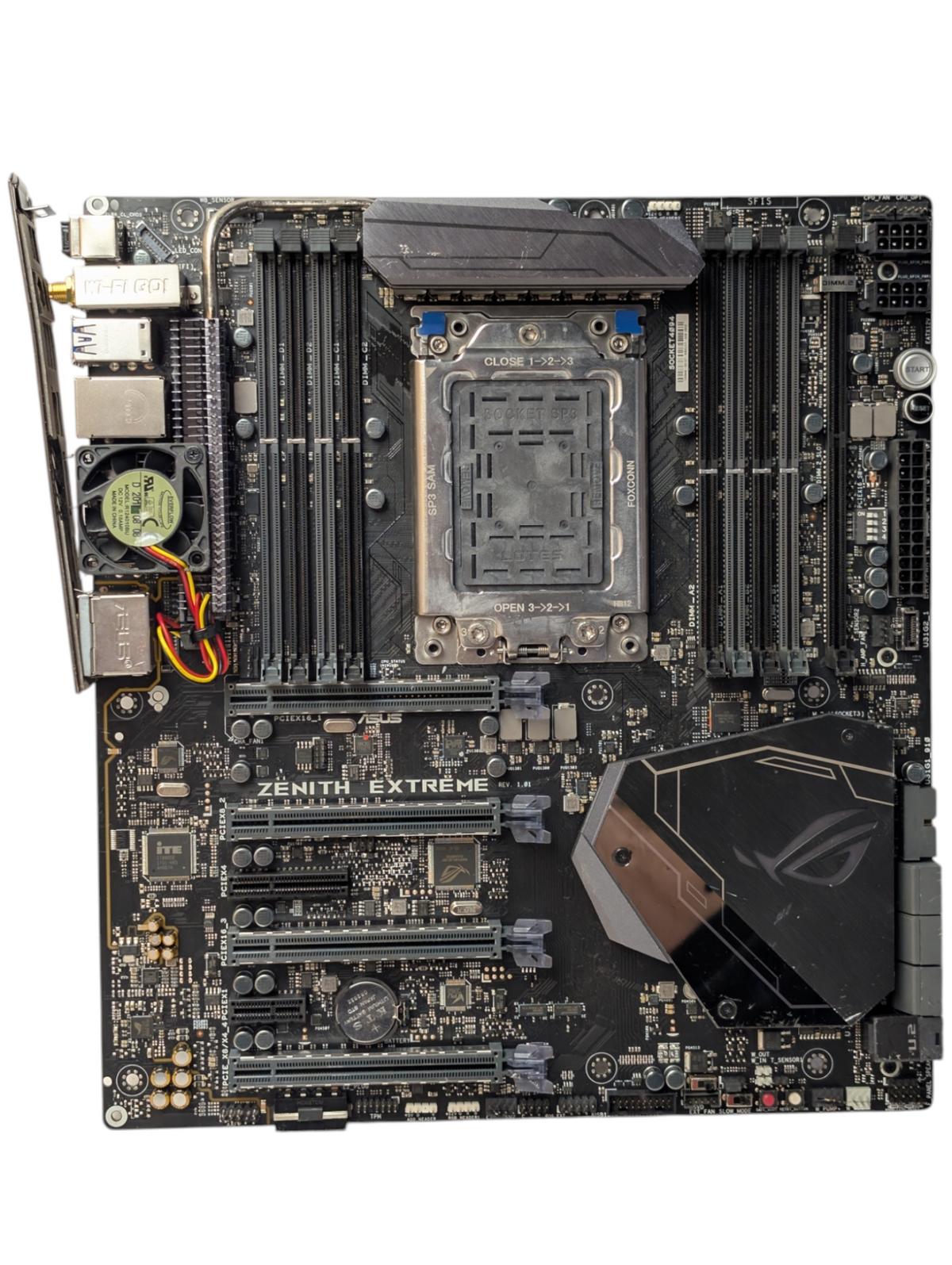 ROG Zenith Extreme AMD X399 Threadripper EATX Motherboard Please