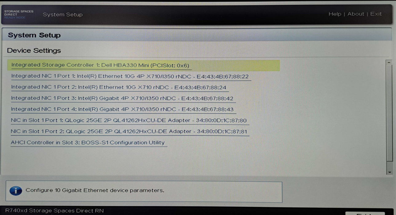 Dell R740xd 18x 3.5"| 2x Xeon Silver 4110, 32GB DDR4, BOSS-S1, HBA330, 25Gb )