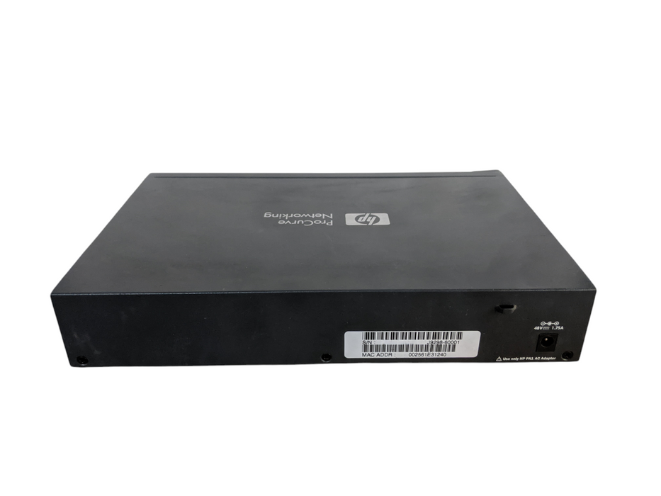 HP ProCurve 2520G-8-PoE Switch | J9298A | 8 port gigabit PoE Network Switch