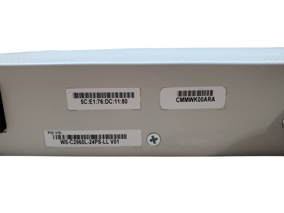 Cisco WS-C2960L-24PS-LL V01 | 24-Port Gigabit PoE+ Silent Managed Switch