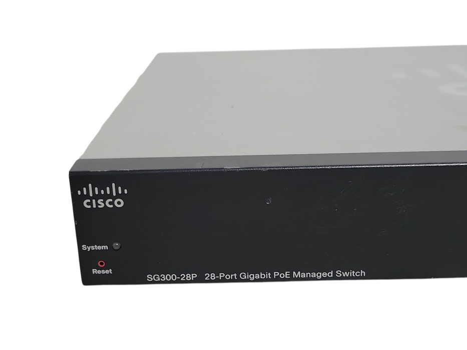 Cisco SG300-28P 28-Port Gigabit PoE Managed Switch w/ 2x SFP,  SRW2024P-K9 _