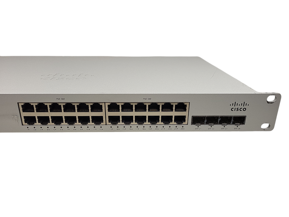 Meraki MS220-24P | 24-Port Gigabit PoE Switch | 4x SFP [UNCLAIMED] $