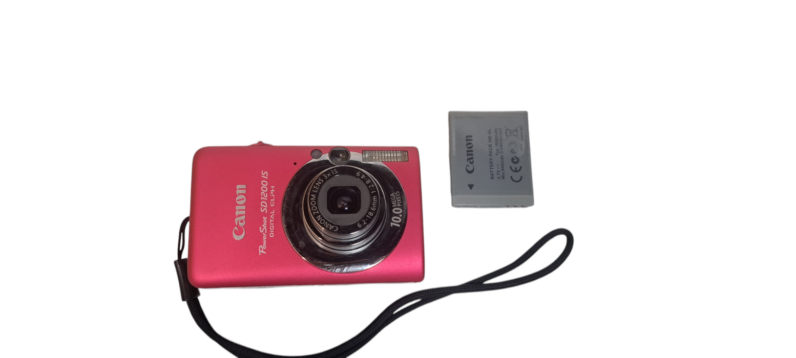 Canon PowerShot SD1200 IS Digital ELPH 10.0 MP Digital Camera | READ