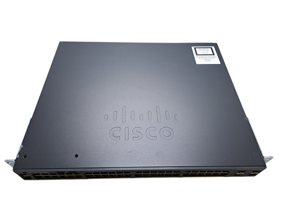 Cisco WS-C2960X-48LPS-L V02 | 48-Port Gigabit PoE+ 370W Switch w/ 4x SFP Q