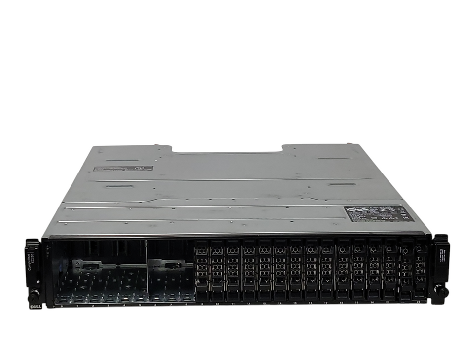 Dell Compellent SC220 HDD Storage array 24x 2.5" bays, 2x controller, 2x PSU _