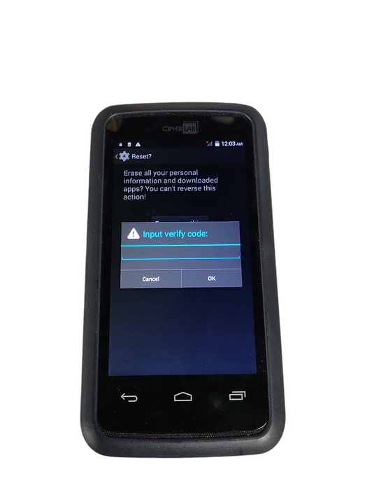 CIPHERLAB RS30 ANDROID 4.4 BARCODE SCANNER MOBILE COMPUTER, READ _