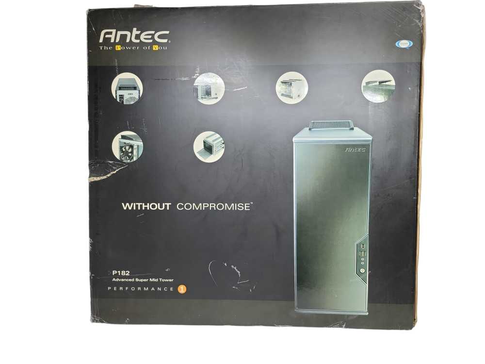 Antec P182 Advanced Super Mid Tower % — retail.era