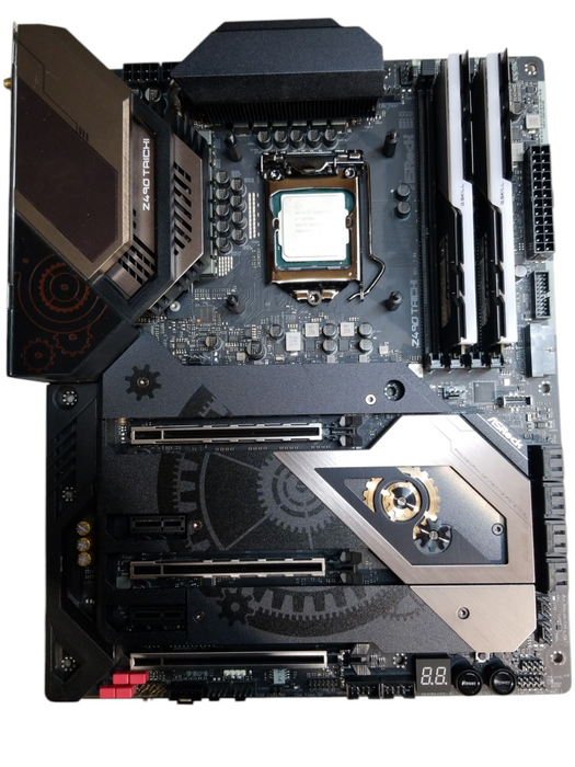ASRock Z490 Taichi Motherboard w/ Core i7-10700K CPU 32GB RAM 500GB NVMe