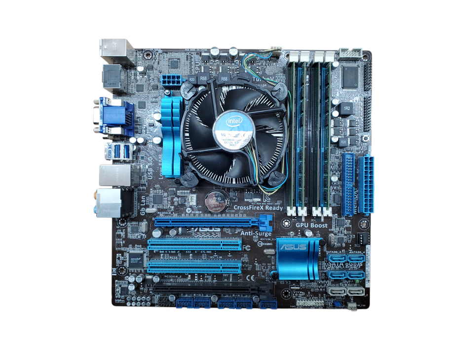 Asus P8H67-M PRO Motherboard | Core i5-3470 | 16GB DDR3 | No I/O Shield