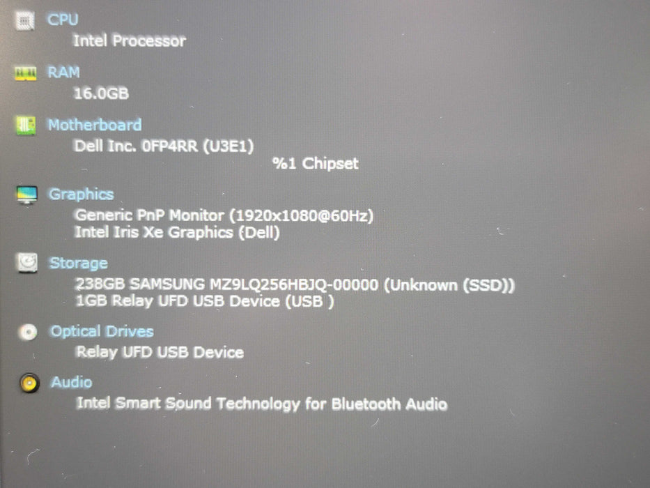 Dell Latitude 5440 i7-1355U 16GB RAM 256GB SSD READ  β Lap200