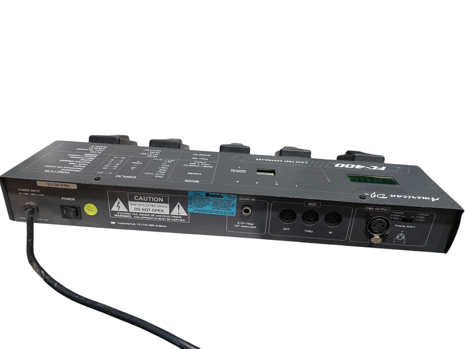 American DJ FC-400 4 Way Foot Controller for Lighting  =