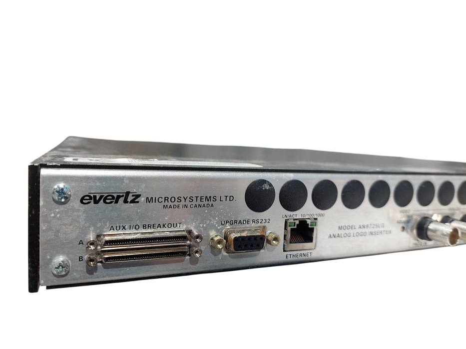 Evertz Analog Logo Inserter Model: AN9725LG  =