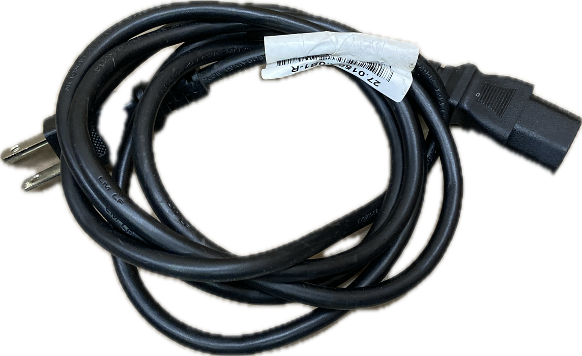 Generic 3-Prong Power Cord BLACK