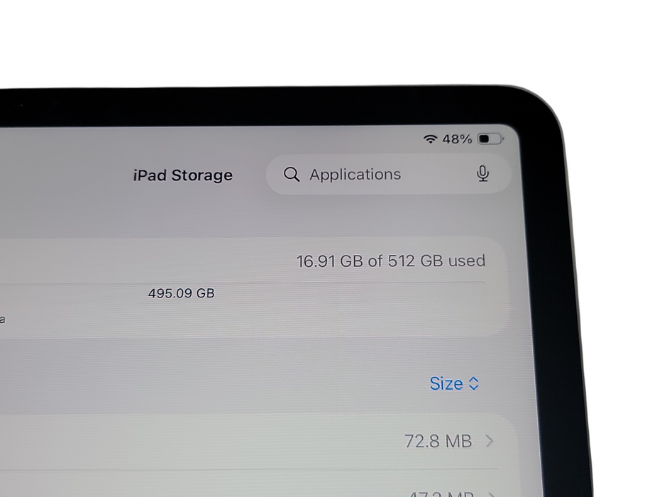 Apple iPad 4th Gen 12.9" - 512GB - Silver [A2229] (