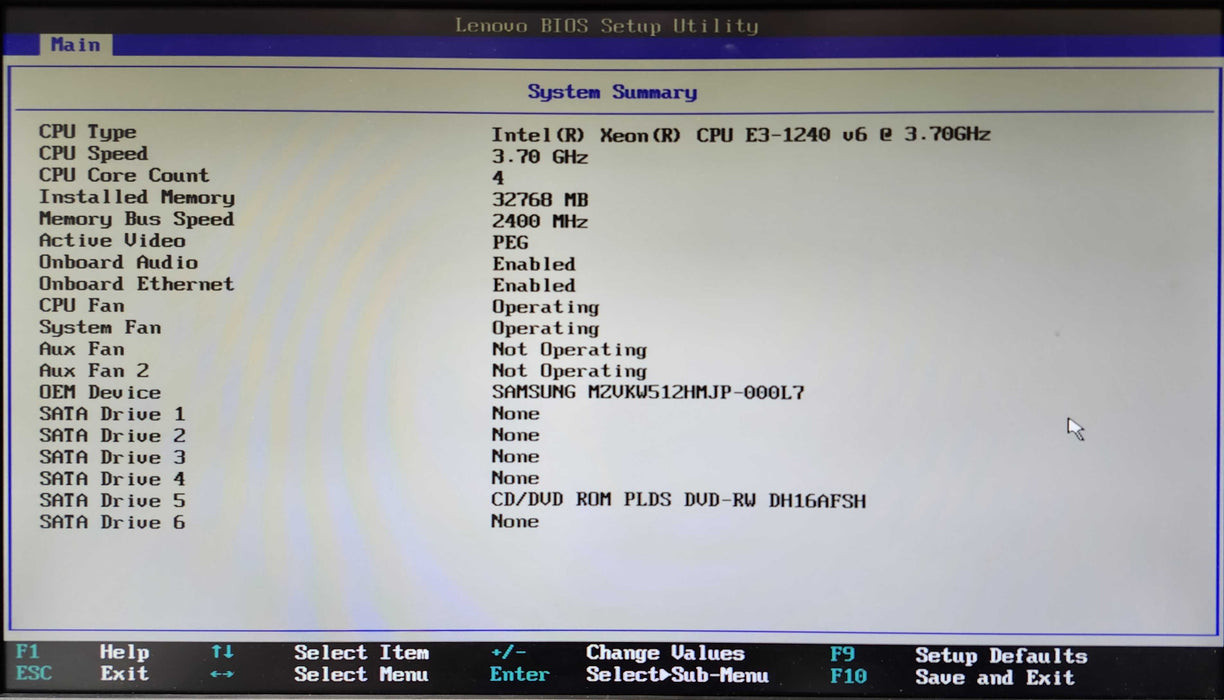 Lenovo ThinKStation P320, Xeon E3-1240v6, 32GB DDR4, 512GB NVMe, P1000