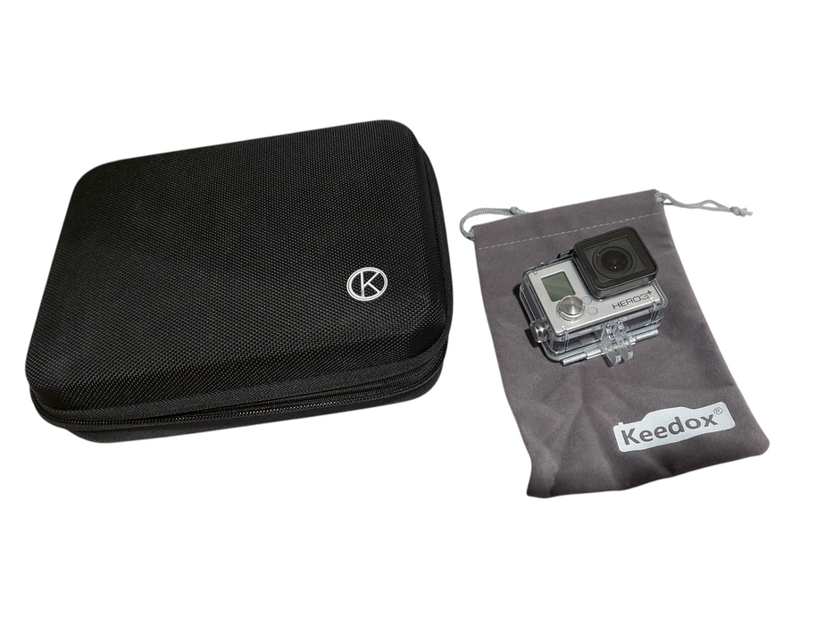 GoPro Hero 3+ with Case & Mount Bracket Model:CHDHN-302 =