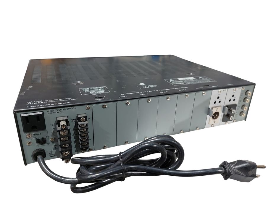 TOA 900 Series 2 Amplifier Model: A-906MK2 Rack Mountable =