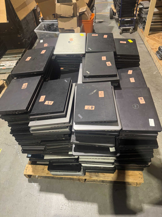 Lot 360x 6-8Gen Dell/Lenovo/HP Laptops FOR PARTS