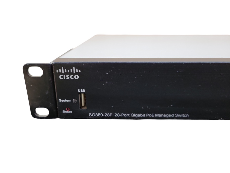 Cisco SG350-28P-K9 V04 | 28-Port Gigabit PoE Managed Switch | 4x SFP !