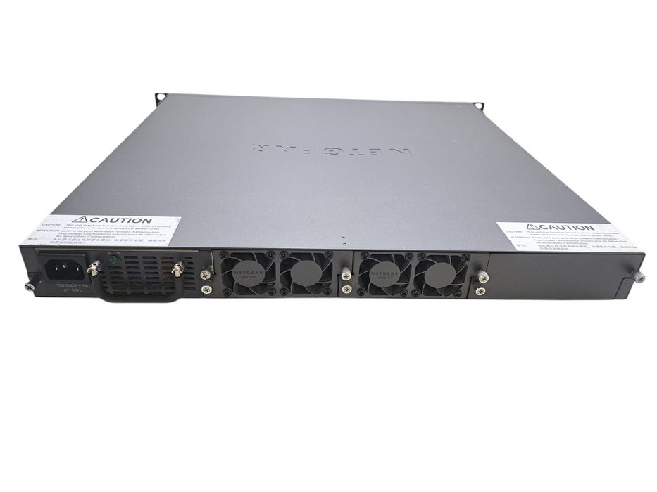 Netgear ProSafe M7100-24X | 24-Port 10G RJ-45 L2+ Managed Switch | 1x PSU )