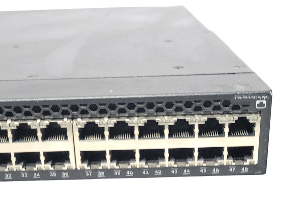 Brocade ICX6610-48P-E 48-Port 1GE RJ45 8x 1GE SFPP 4x QSFP 2x PSU _