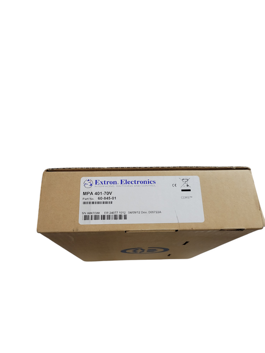 Extron 60-845-01 MPA 401-70V Mini Power Amplifier %