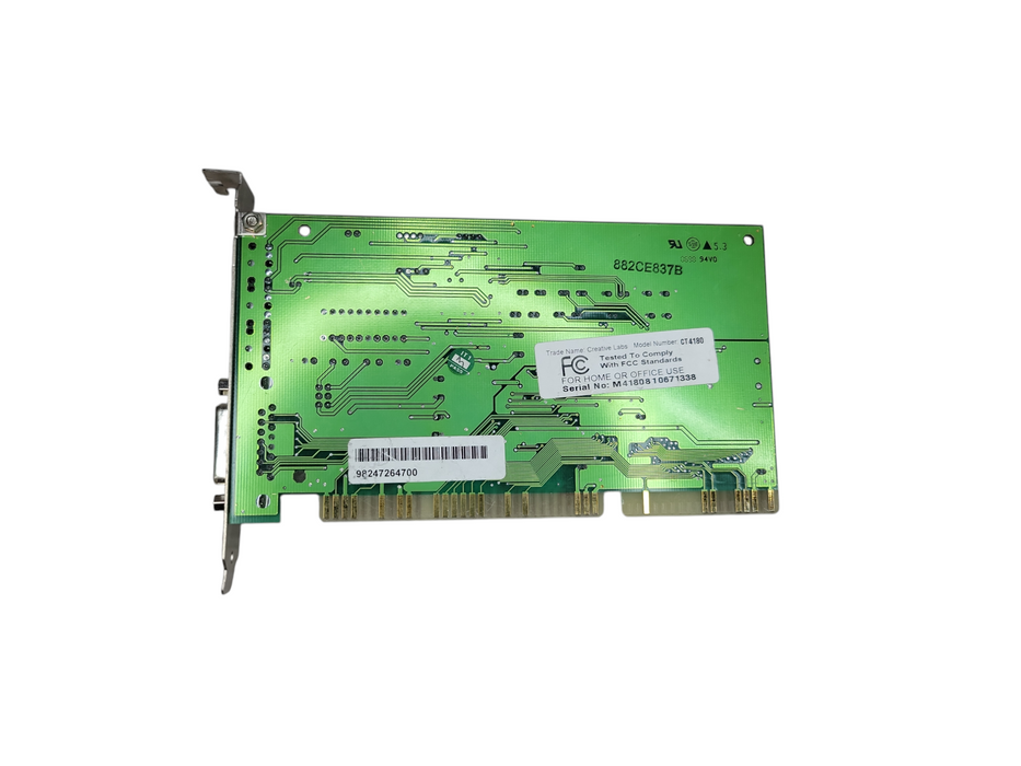Creative SoundBlaster ViBRA 16C CT4180 ISA Audio Sound Card %