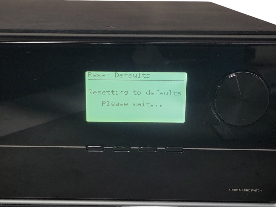 Control4 Amplifier C4-1652-E-B Audio Matrix Switch, No Remote _