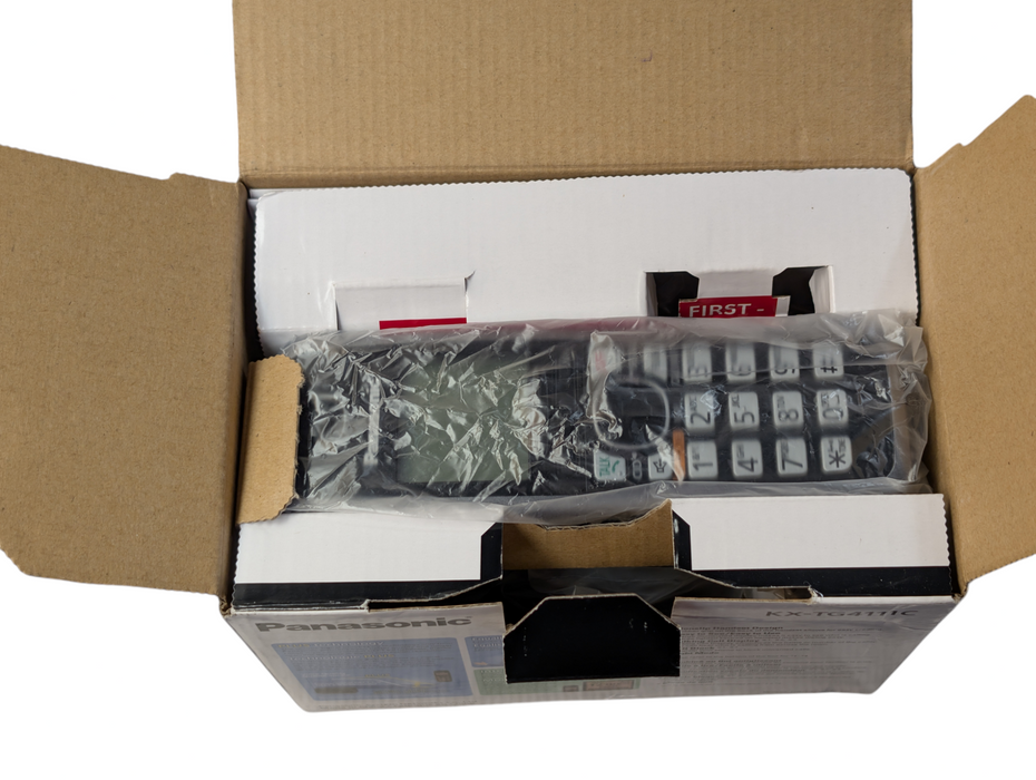 NEW Panasonic KX-TG4111C DECT 6.0 Plus Digital cordless phone  Q-