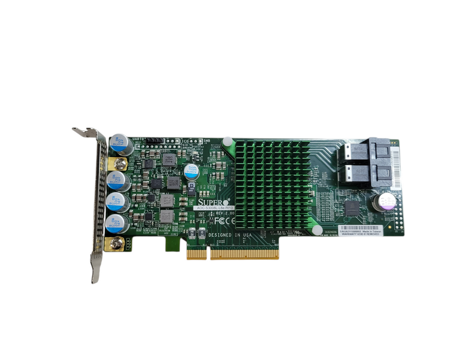 Supermicro AOC-S3008L-L8e-NI22 - 12Gbs Internal PCIe 3.0-x8 SAS HBA Control Q%