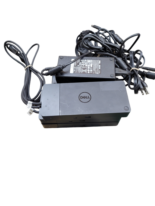 Lot 3x Dell WD22TB4 K20A001 Docking Station W/ 180W Power Adapter