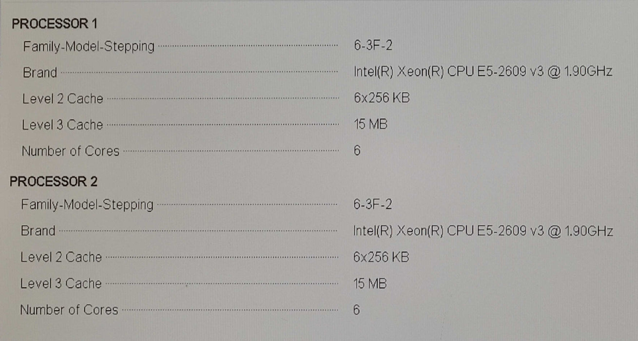 Dell PowerEdge R630 - 2x Xeon E5-2609 v3, 64GB DDR4, H730 Mini, 1x 750W PSU