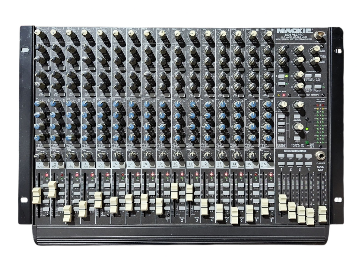 Mackie CR1604-VLZ Pro 16-Ch Pro Audio Studio Mic Line Mixer