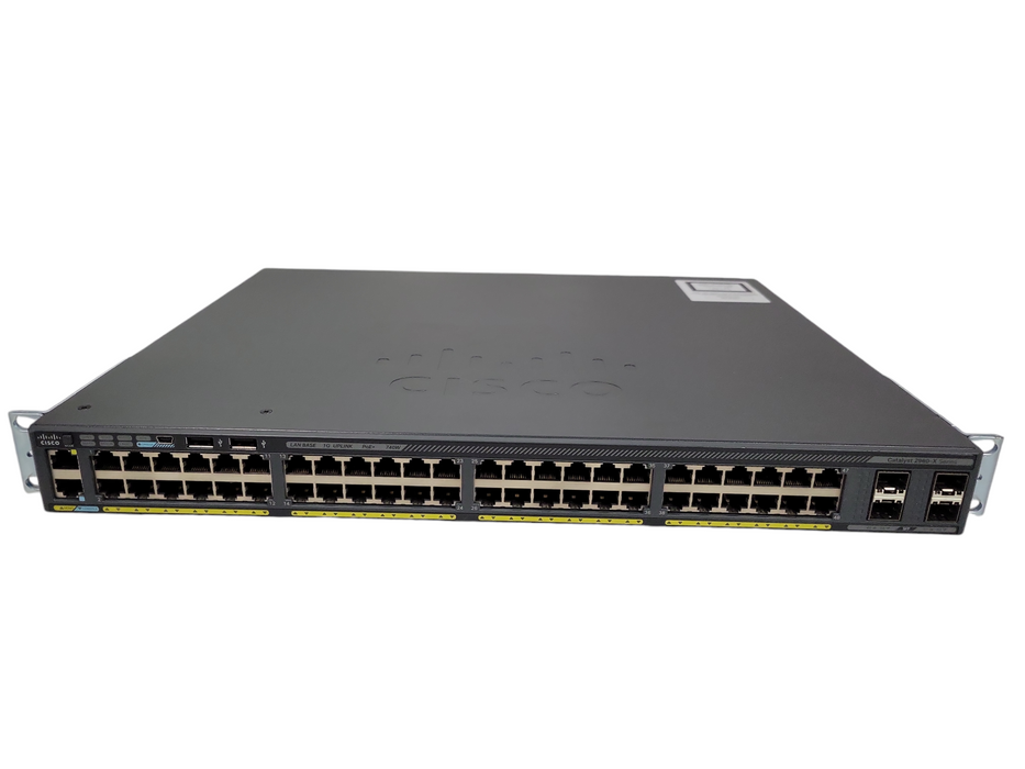 Cisco WS-C2960X-48FPS-L | 48-Port Gigabit PoE 4xSFP !