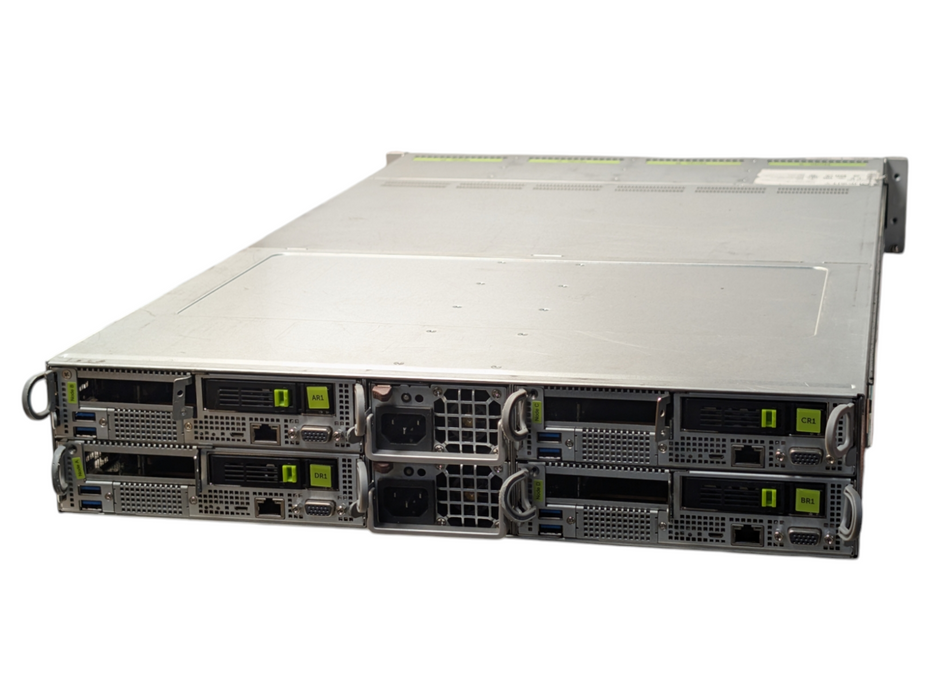 Cohesity C4300 4 Node Server 8x Xeon Bronze 3106 64GB RAM C4300-RJ45-4 -