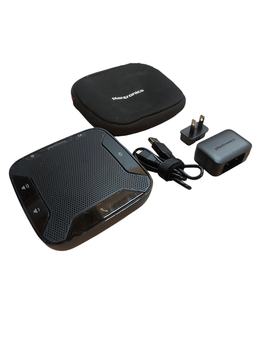 Plantronics Bluetooth Speakerphone Calisto P620S with Power Adapter and Bag