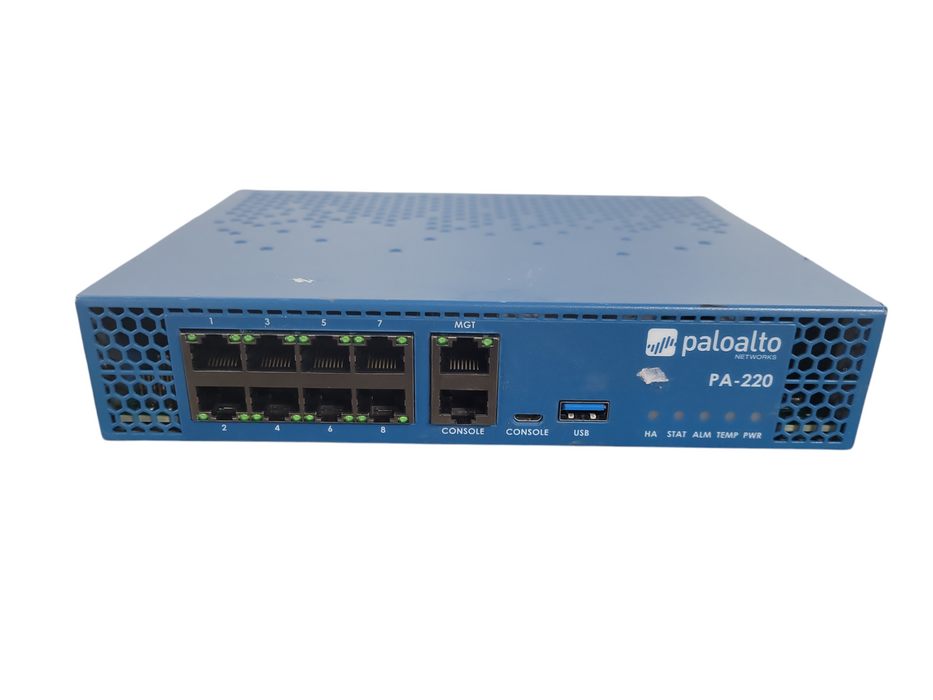 Palo Alto PA-220 Network Security Appliance Firewall | Factory Reset !