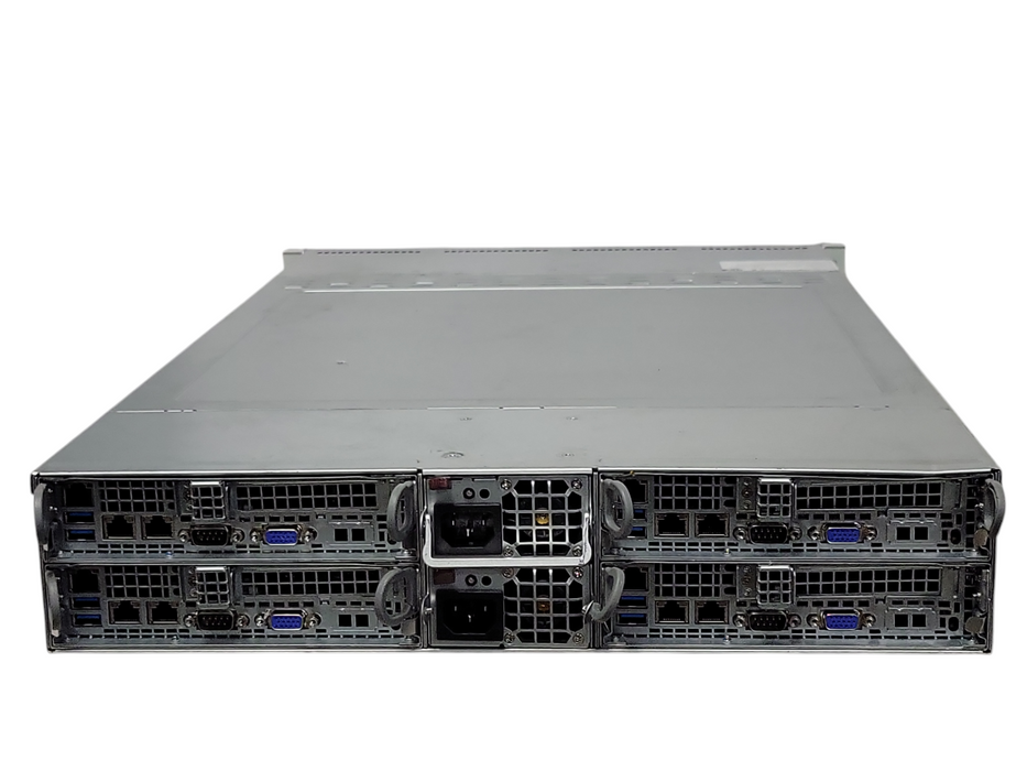 supermicro X10DRT-H 2U 4-Node, 8x Xeon e5-2680v3 2.50GHz, 128GB DDR4 Q_