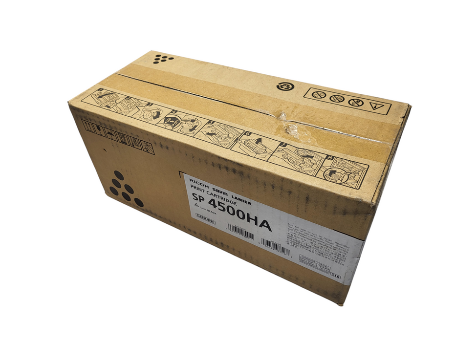 Genuine Ricoh Savin Lanier Print Cartridge SP 4500HA 407316 Black $
