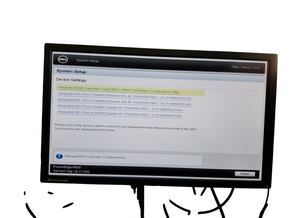Dell PowerEdge R630 2x Xeon E5-2637v3 @3.50GHz 16GB DDR4 H730-Mini 2x750W