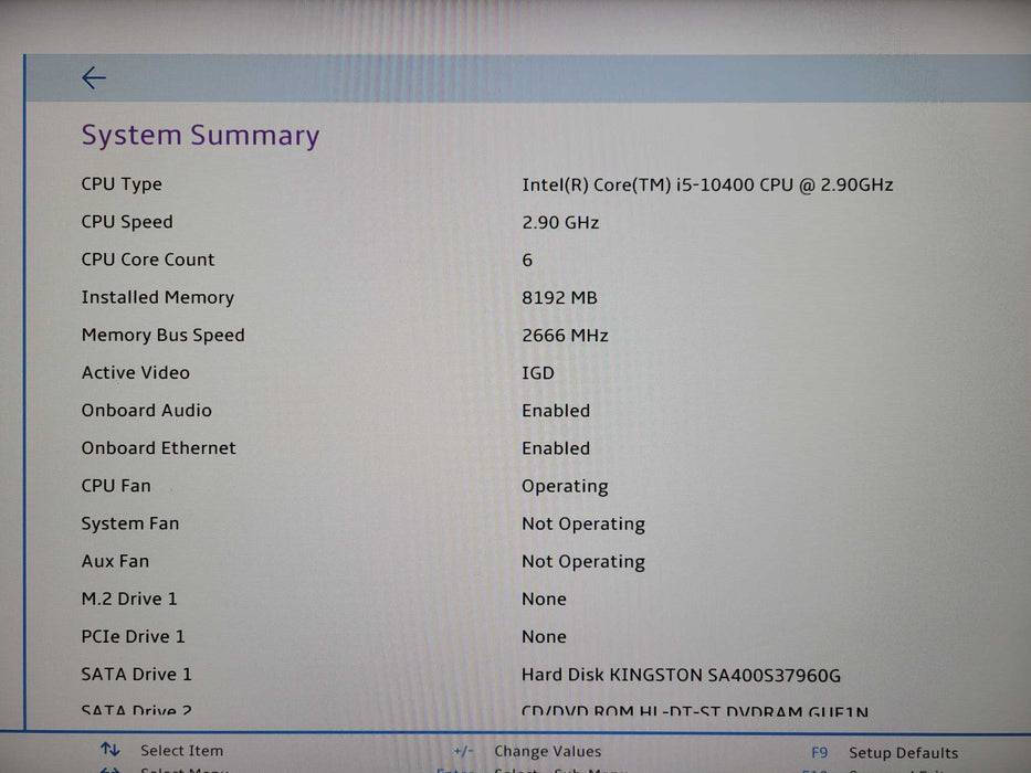 Lenovo ThinkCentre M70t, i5-10400 2.90GHz, 8GB DDR4, 960GB NVMe !
