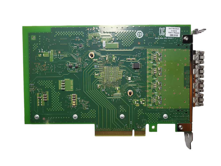 Dell Intel X710-DA4 Quad-Port 10GB SFP+ PCIe NIC 0DDJKY $