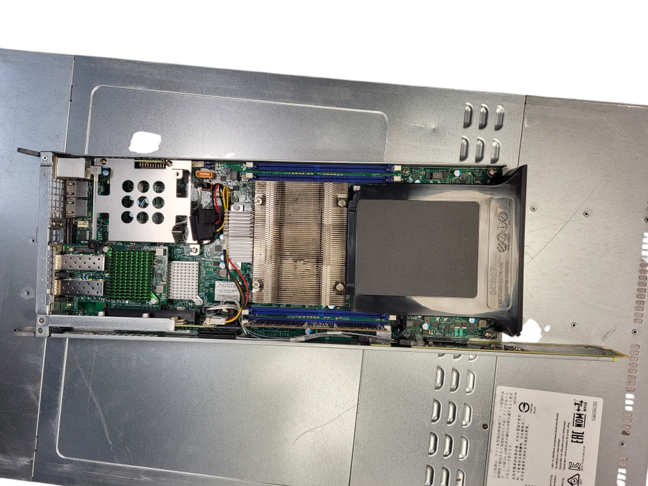 Rubrik r348 CSE-827 Server Chassis w/ 4x Blade E5-2630 v3 16GB DDR4 $