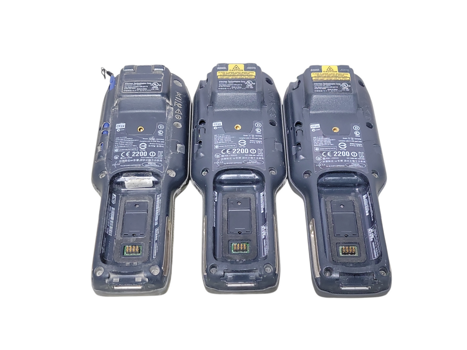 Lot of 3x Intermec CK3X CK3XAA4M000W4100 Handheld barcode scanner, READ _